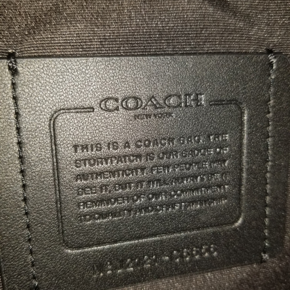 Coach Track Backpack In Colorblock With Coach Patch - Picture 14 of 16